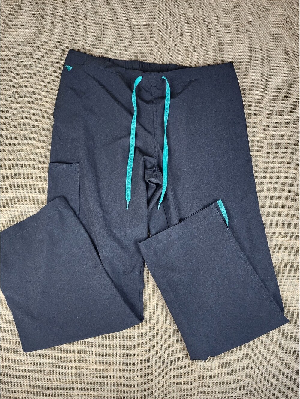 Med Couture Women's Black Scrub Pants Size Large